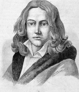 Retrato de Adelbert von Chamisso, poeta y botánico alemán de nacionalidad francesa (1781 - 1838) - en "Les Contemporains", s.f. finales del siglo XIX de Unknown artist