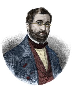 Retrato de Adolphe Adam (1803-1856), compositor francés. de Unknown artist