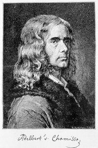 Retrato de Aldebert Von Chamisso de Boncourt (1781-1838), escritor y erudito alemán de origen francés