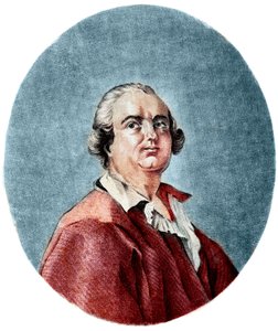 Retrato de Alessandro, Conde de Cagliostro (Giuseppe Balsamo) - Retrato del Conde Giuseppe Balsamo llamado Cagliostro, aventurero y fundador de un rito masónico egipcio de Unknown artist