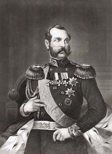 Retrato de Alejandro II Nikolayevich (1818 - 1881), Emperador de Rusia