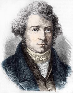 Retrato de André Marie Ampère (1775 - 1836) físico francés. de Unknown artist
