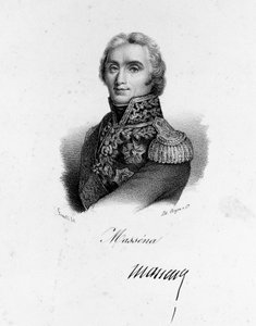 Retrato de André Massena (1756 - 1817), Mariscal de Francia. de Unknown artist