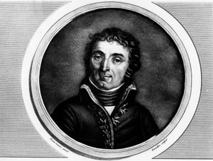 Retrato de André Masséna (1756-1817), General Mayor del Ejército de Italia. Grabado en 
