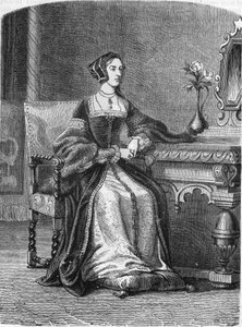 Retrato de Ana Bolena (Anna o Ann Bolin y Anne Bullen) de Unknown artist