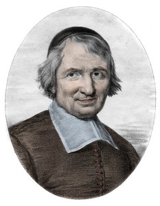 Retrato de Antoine Arnauld dit le Grand Arnauld (1612-1694), sacerdote francés, teólogo, filósofo y matemático, miembro de los jansenistas de Unknown artist