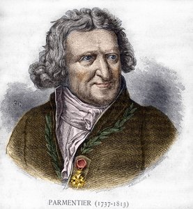 Retrato de Antoine Augustin Parmentier (1737 - 1813), farmacéutico militar y agrónomo francés - en Les Contemporains, s.f. finales del siglo XIX