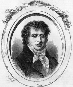 Retrato de Antoine Desaugiers (1772-1827), compositor francés.