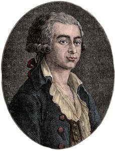 Retrato de Antoine Joseph Gorsas (1752-1793) periodista y político francés