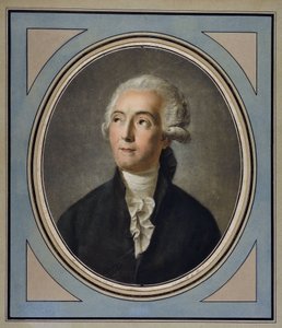Retrato de Antoine Laurent de Lavoisier (1743-1794), químico francés de Unknown artist