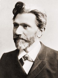Retrato de August Bebel (1840-1913), político alemán de Unknown artist
