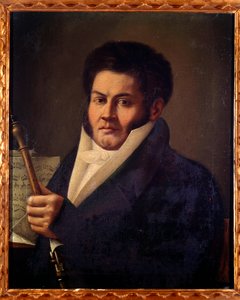 Retrato de Baldassare Centroni, oboísta italiano de Unknown artist