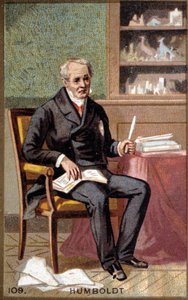 Retrato del Barón Alexander Von Humboldt (Alexander de Humboldt