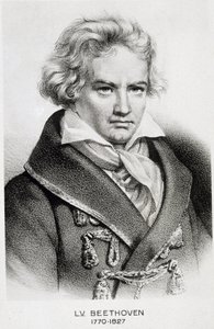 Retrato de Beethoven (1770 - 1827) de Unknown artist