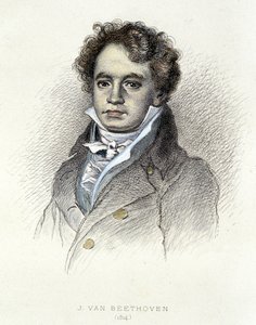 Retrato de Beethoven (1814) - grabado