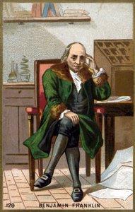 Retrato de Benjamin Franklin (1706 - 1790). de Unknown artist
