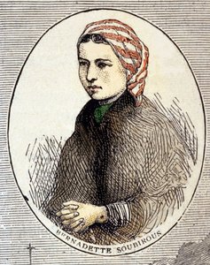 Retrato de Bernadette Soubirous (1844-1879) de Unknown artist
