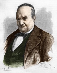 Retrato de Charles Augustin Sainte Beuve (1804-1869) (Sainte-Beuve), escritor, periodista y crítico literario de Unknown artist