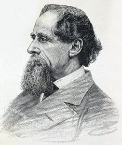 Retrato de Charles Dickens de Unknown artist