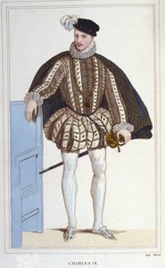 Retrato de Carlos IX (1550 - 1574), Rey de Francia de Unknown artist