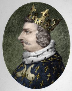 Retrato de Carlos V el Sabio (1338-1380), Rey de Francia de Unknown artist