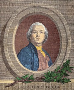 Retrato de Christoph Willibald, caballero VON GLUCK (1714 - 1787) compositor alemán de Unknown artist