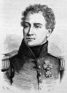 Retrato de Claude François de Malet (1754 - 1812). (Claude-François Malet) Grabado de finales del siglo XIX en “Histoire de France” de H. Martin de Unknown artist