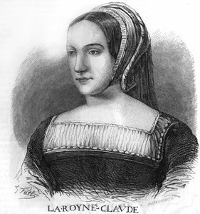 Retrato de Claude de France, esposa del rey Francisco I (1499-1524)
