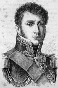 Retrato del Conde Charles Tristan de Montholon, general francés (1783-1853).