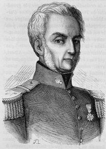 Retrato de Courtais. Grabado de finales del siglo XIX en “Histoire de France” de H. Martin