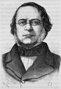 Retrato de Daniele Manin (1804 - 1857). Grabado de finales del siglo XIX en “Histoire de France” de H. Martin. de Unknown artist