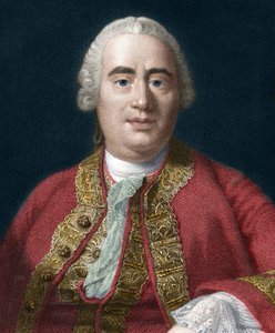 Retrato de David Hume, filósofo escocés (1711-1776) - David Hume (1771-1776) filósofo e historiador escocés