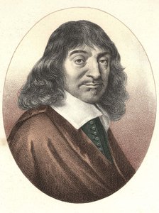 Retrato de Descartes (1596-1650). de Unknown artist