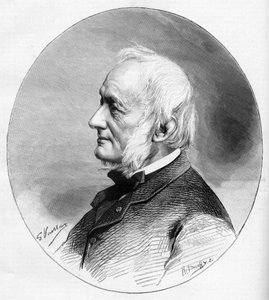 Retrato de Desire Nisard (1806-1888) escritor y miembro de la academia francesa elegido en 1850. de Unknown artist