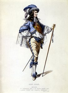 Retrato de Don Juan de pie, s.d. siglo XIX de Unknown artist