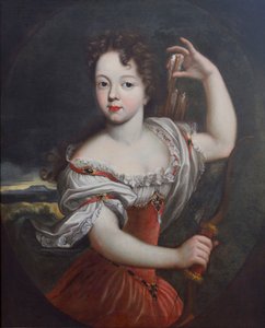 Retrato de Isabel Carlota de Orleans (1676-1744) actuando como Diana de Unknown artist