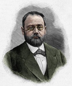Retrato de Émile Zola (1840-1902) de Unknown artist