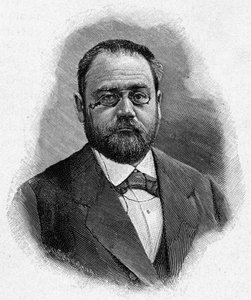 Retrato de Émile Zola de Unknown artist