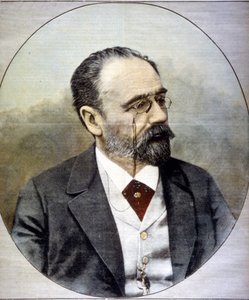 Retrato de Émile Zola de Unknown artist