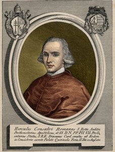 Retrato de Ercole Consalvi (1757-1824), Cardenal Secretario de Estado de Pío VII. Grabado del siglo XIX. de Unknown artist