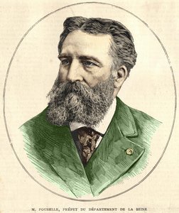 Retrato de Eugene Rene Poubelle (1831 - 1907), funcionario y prefecto del Sena francés. Colección Bianchetti de Unknown artist