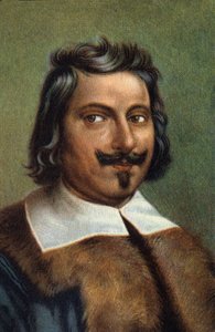 Retrato de Evangelista Torricelli o Toricelli, físico italiano. de Unknown Artist