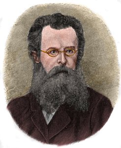 Retrato de Felix Dahn (1834-1912), escritor, profesor e historiador alemán de Unknown artist