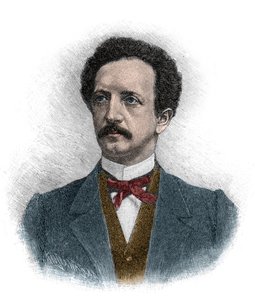 Retrato de Ferdinand Johann Gottlieb Lassalle (1825-1864) jurista alemán, filósofo y activista político socialista - grabado de Unknown artist