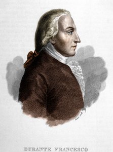 Retrato de Francesco Durante. Músico italiano (Frattamaggiore) de Unknown artist