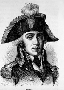 Retrato de François Hanriot (1761-1794), revolucionario francés