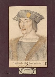 Retrato de François I de La Rochefoucauld, conde de La Rochefoucauld