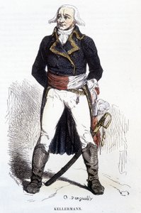 Retrato de François Christophe Kellerman - grabado de Unknown artist