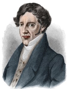 Retrato de Franz Grillparzer (1791-1872), dramaturgo austriaco de Unknown artist