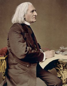 Retrato de Franz Liszt (1811-1886), compositor, pianista y director de orquesta húngaro
